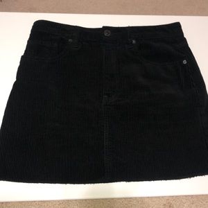 Forever 21 Black corduroy skirt